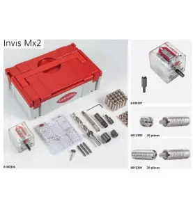 Invis mx2 kit de demarrage - Seul système d'assemblage démontable et totalement invisible du marché