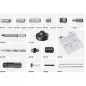 Invis mx2 liaisons ø12mm + boulon 30mm, 20 pieces