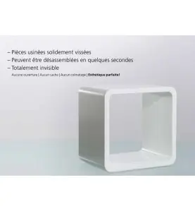 Invis mx2 kit de demarrage - Seul système d'assemblage démontable et totalement invisible du marché