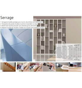 Invis mx2 kit de demarrage - Seul système d'assemblage démontable et totalement invisible du marché