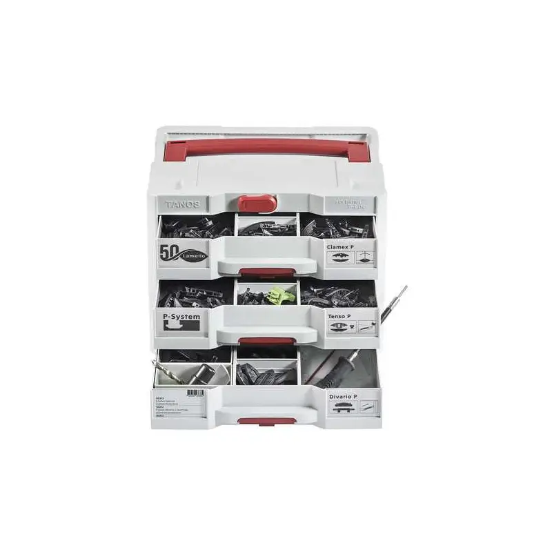 P-System assortiment éléments 145323 d'assemblage professionnel (Clamex P14/Flexus/P10 - Tenso P10/P14 - Divario -Bisco P14/P10) P-System assortiment éléments 145323 d'assemblage professionnel (Clamex P14/Flexus/P10 - Tenso P10/P14 - Divario -Bisco P14/P10)