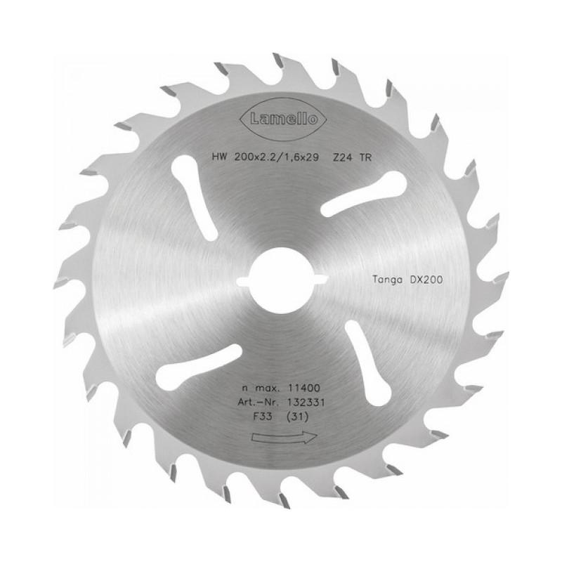 Lame de scie pour tanga dx200, z24, Ø 200 × 2.2 × 29 mm (profondeur de coupe 70 mm)