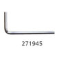 Cle a six pans creux 4 mm, 75x55mm