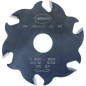 Fraise a rainurer md ø100x4x22mm pour classic