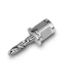Foret hélicoïdal HSS avec porte-outil Weldon 3/4 in - Ø de perçage : 10,00 mm Profondeur de coupe : 35 mm