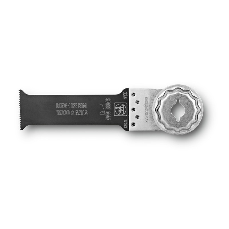 Lame de scie E-Cut Long-Life BIM StarlockMax 90x32mm - Pack de 50 Référence 63502224250 Fein Lame de scie E-Cut Long-Life BIM StarlockMax 90x32mm - Pack de 50 Référence 63502224250 Fein