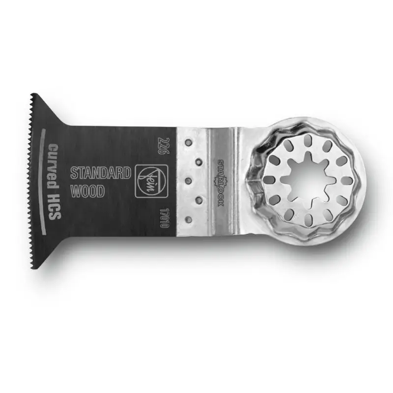 Lame de scie E-Cut Curved HCS Starlock 50x50mm Référence 63502226210 Fein Lame de scie E-Cut Curved HCS Starlock 50x50mm Référence 63502226210 Fein