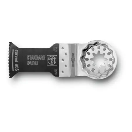 Lame de scie E-Cut Curved HCS Starlock 35x55mm Référence 63502227210 Fein