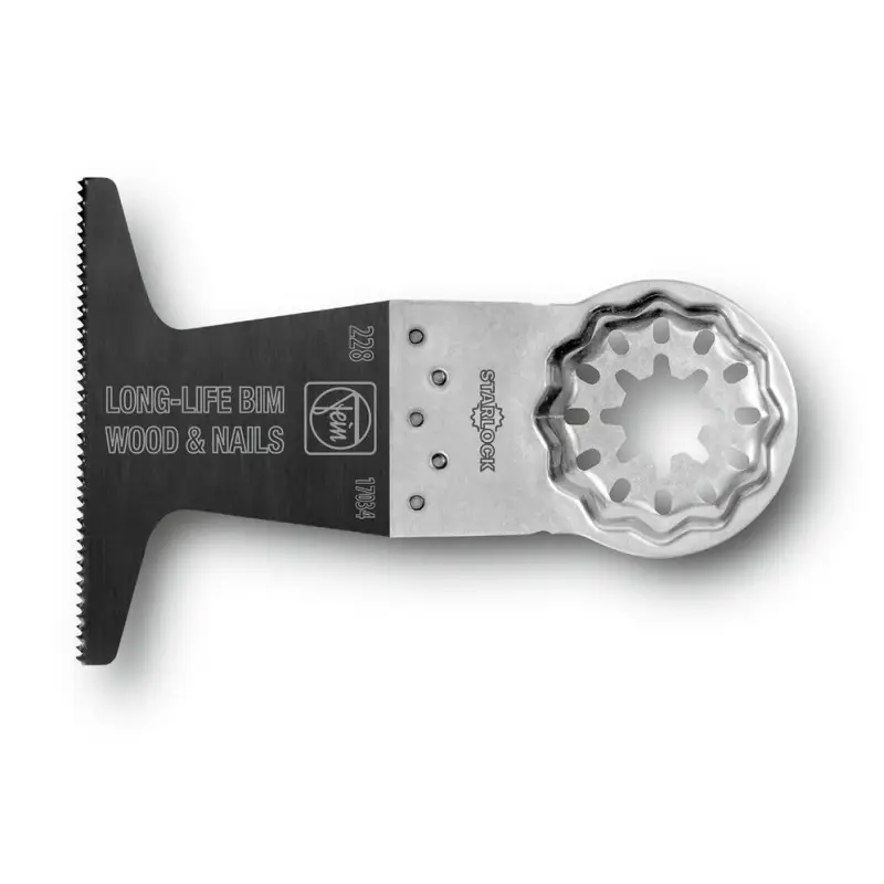 Lame de scie E-Cut Long-Life BIM Starlock 65x50mm - Pack de 10 Référence 63502228240 Fein Lame de scie E-Cut Long-Life BIM Starlock 65x50mm - Pack de 10 Référence 63502228240 Fein
