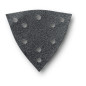 Feuille abrasive perforée triangulaire 130mm - Grain 60 - Pack de 16 Référence 63717293020 Fein Feuille abrasive perforée triangulaire 130mm - Grain 60 - Pack de 16 Référence 63717293020 Fein