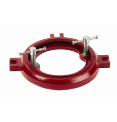 Etau d'établi parallèle guide carré avec mors pour tube. - Capacite serrage 10 cm