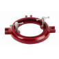 Etau d'établi parallèle guide carré avec mors pour tube. - Capacite serrage 15 cm Etau d'établi parallèle guide carré avec mors pour tube. - Capacite serrage 15 cm