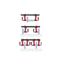 Serre joint a pompe reversible - Capacite serrage 60 cm