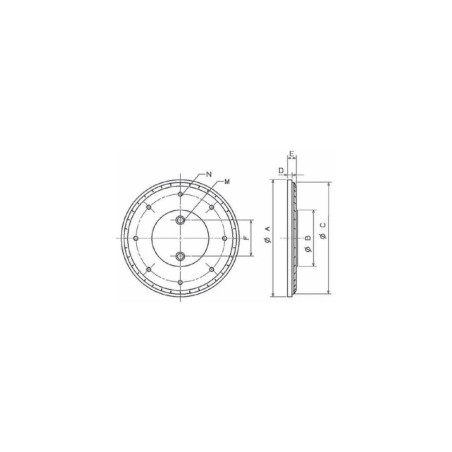 Etau de perçage - Capacite serrage base tourn