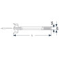 Systeme 2 foret acier zobo dia 21x100mm ref 762009 Systeme 2 foret acier zobo dia 21x100mm ref 762009