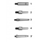 3'. Queue conique pour foret D101-130mm - ZOBO 762448
