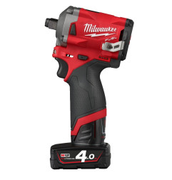 M12 FIWF12-422X - Boulonneuse à chocs compacte Carré 1/2' FUEL,12V, 4,0Ah & 2,0Ah, 4 modes, 339 Nm