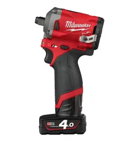 M12 FIWF12-422X - Boulonneuse à chocs compacte Carré 1/2' FUEL,12V, 4,0Ah & 2,0Ah, 4 modes, 339 Nm