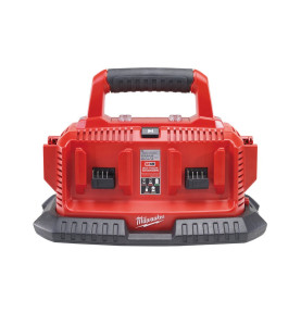 M1418C6 - Chargeur 14,4V - 18V, système M14 à M18, jusqu'à 6 Batteries successivement