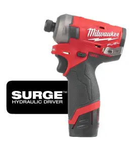 M12 FID-202X - Visseuse à Chocs compacte Silencieuse SURGE Hex 1/4" FUEL, 12V, 2,0Ah, 50Nm, 76dbA