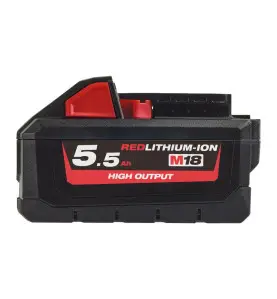 M18 HB55 - 18V 5,5Ah HIGH-OUTPUT Red Lithium - système M18