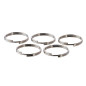 ANNEAUX D'ATTACHEMENT 1-1/2" 5KG - 5 PCS