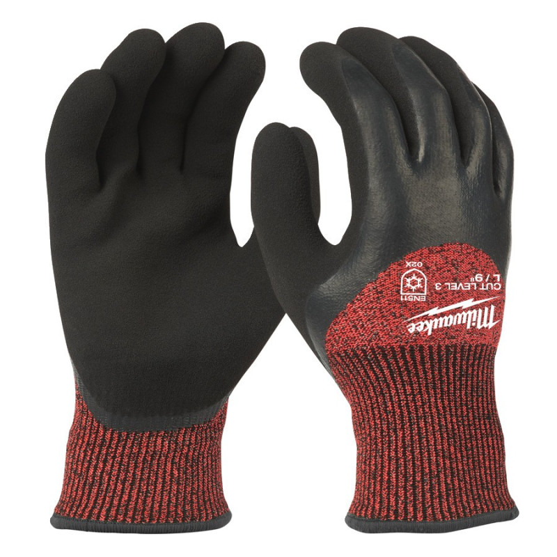 Gants d'hiver anti coupe 3 - L/9 - 1 pc