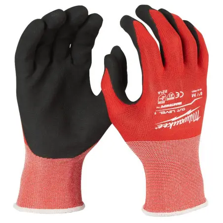 gants anti coupe Niveau 1 M/8 - 1 pc