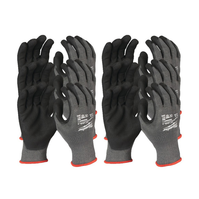 GANTS ANTI-COUPURE NIVEAU 5/E -M/8 -12 PC GANTS ANTI-COUPURE NIVEAU 5/E -M/8 -12 PC