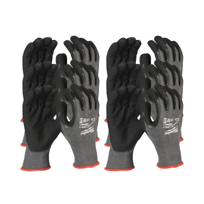 GANTS ANTI-COUPURE NIVEAU 5/E -XL/10 -12 PC GANTS ANTI-COUPURE NIVEAU 5/E -XL/10 -12 PC