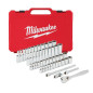 SET DE DOUILLES ET CLÉS À CLIQUET 1/4 MÉTRIQUE & IMPÉRALE 50 PCS SET DE DOUILLES ET CLÉS À CLIQUET 1/4 MÉTRIQUE & IMPÉRALE 50 PCS