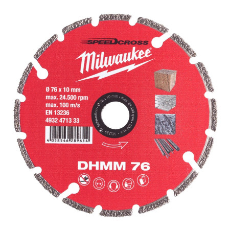 Disque diamand multi materiaux 76 mm - 1 pc