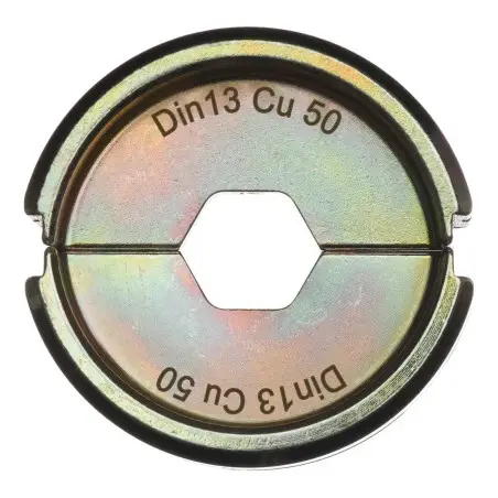 DIN13 CU 50 - Matrice de sertissage 50 mm²