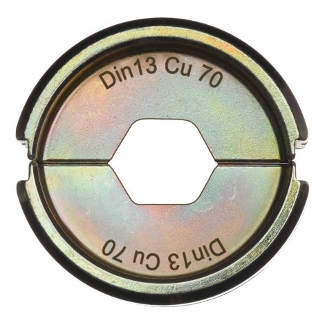 Matrice de sertissage DIN13 Cu 70-1pc