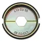 L13 CU 16 - Matrice de sertissage 16 mm²