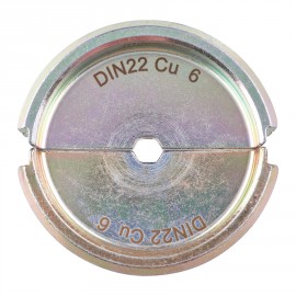 Matrice DIN22 Cu 6 - 1 PC