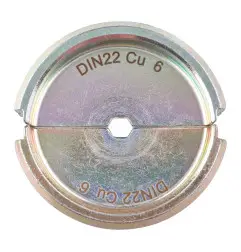 Matrice DIN22 Cu 6 - 1 PC