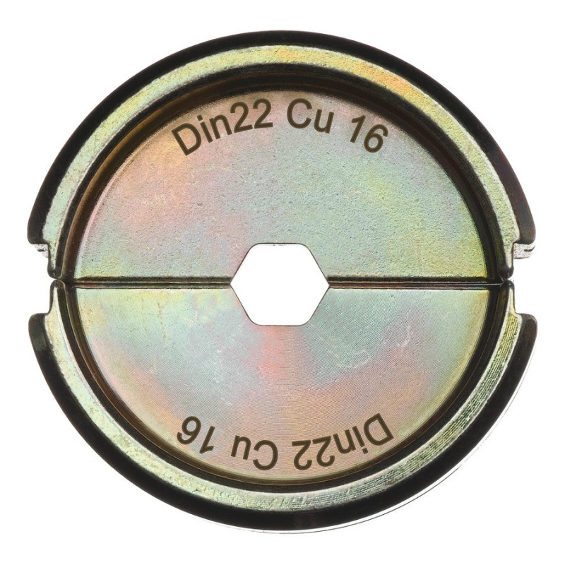 DIN22 CU 16 - Matrice de sertissage 16 mm²