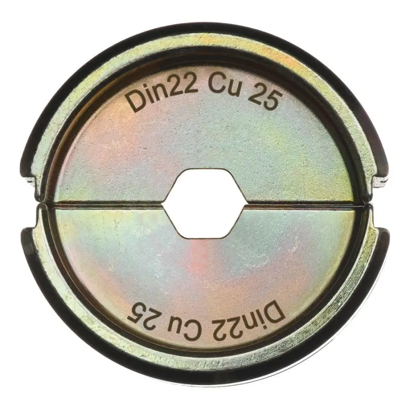 DIN22 CU 25 - Matrice de sertissage 25 mm²