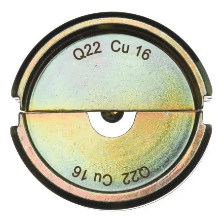Q22 CU 16 - Matrice de sertissage 16 mm²