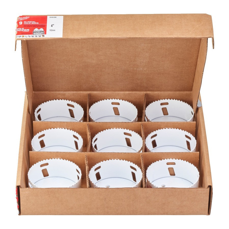 SCIE CLOCHE HOLE DOZER BIMÉTAL COBALT 4/6102MM 1PC(9)