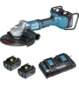 Meuleuse Ø 230 mm 36 V (2x18V Li-Ion) 5 Ah (4 batteries) MAKITA DGA900PT4