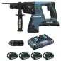 Perfo-burineur SDS-Plus 36 V (2x18V Li-Ion) 5 Ah 26 mm (4 batteries) MAKITA DHR264PT4J