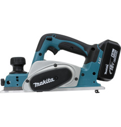 Rabot 18 V Li-Ion 5 Ah 82 mm  MAKITA DKP180RTJ