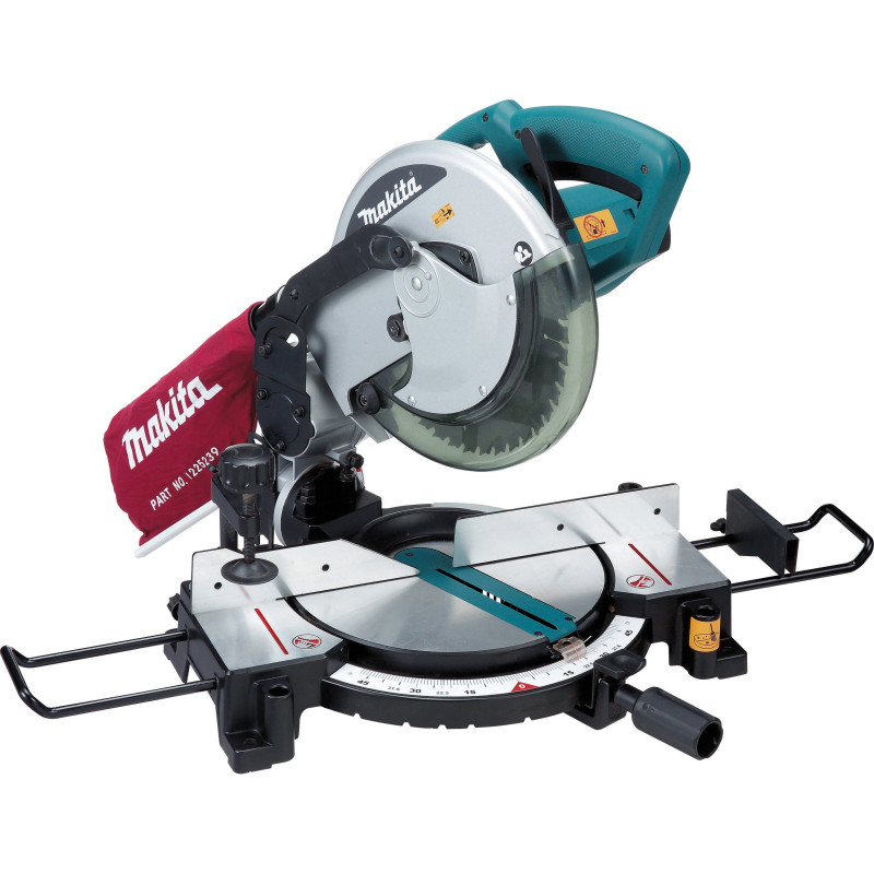 Scie à coupe d'onglet 1500 W Ø 255 mm  MAKITA MLS100N