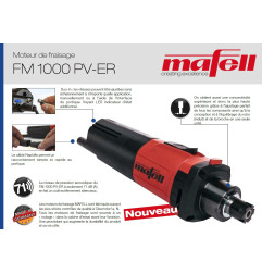 Moteur de fraisage FM 1000 PV-ER