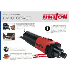 Moteur de fraisage FM 1000 PV-ER