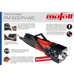 Moteur de fraisage FM 1000 PV-WS