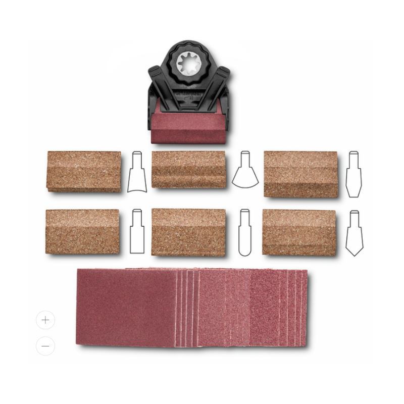 Set de profils de ponçage StarlockPlus Référence 63810031010 Fein Set de profils de ponçage StarlockPlus Référence 63810031010 Fein