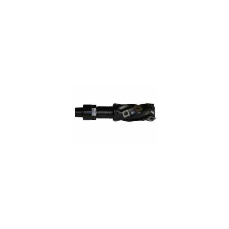 Fraise plaquettes spéciale pour gabarit universel (version longue) Ø30mm Lu60mm LT148mm Queue cône 20mm M20/M22 (sans bague) Fraise plaquettes spéciale pour gabarit universel (version longue) Ø30mm Lu60mm LT148mm Queue cône 20mm M20/M22 (sans bague)